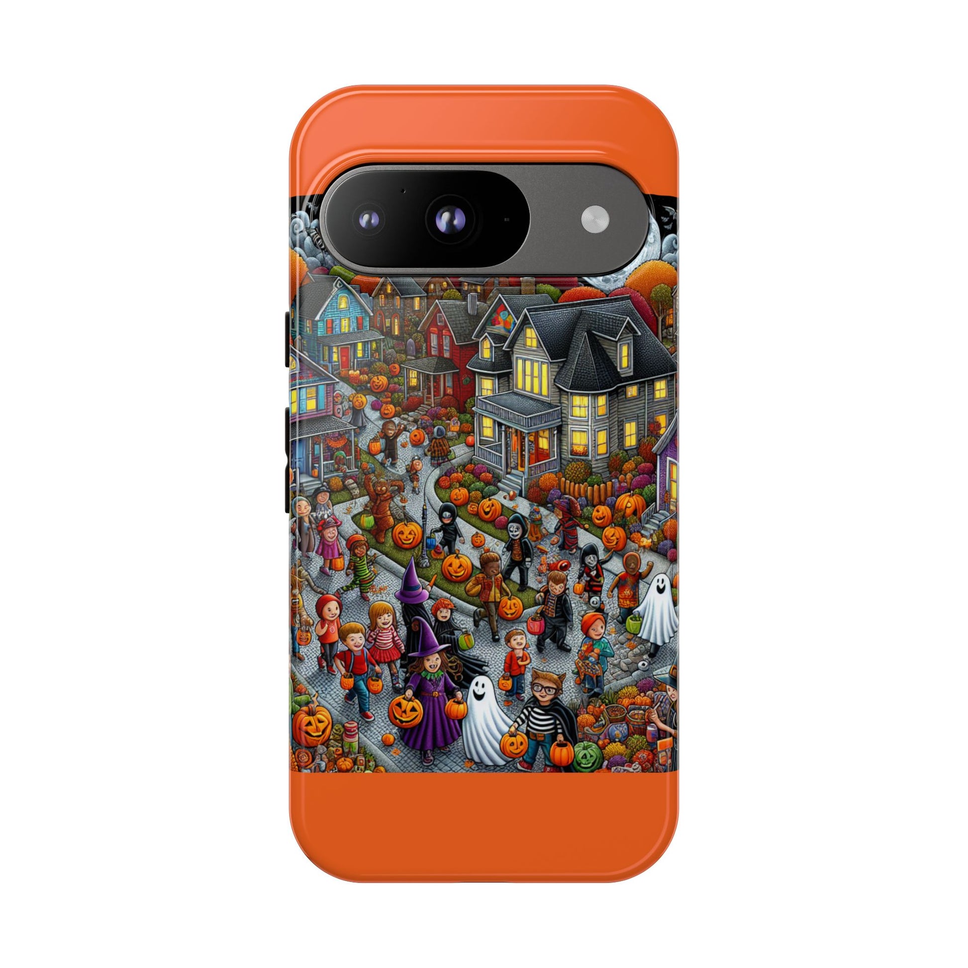 Halloween Phone Case, Tough Cases for Spooky Season, Fall Decor, Trick or Treat, Pumpkin Lovers, Ghost Design