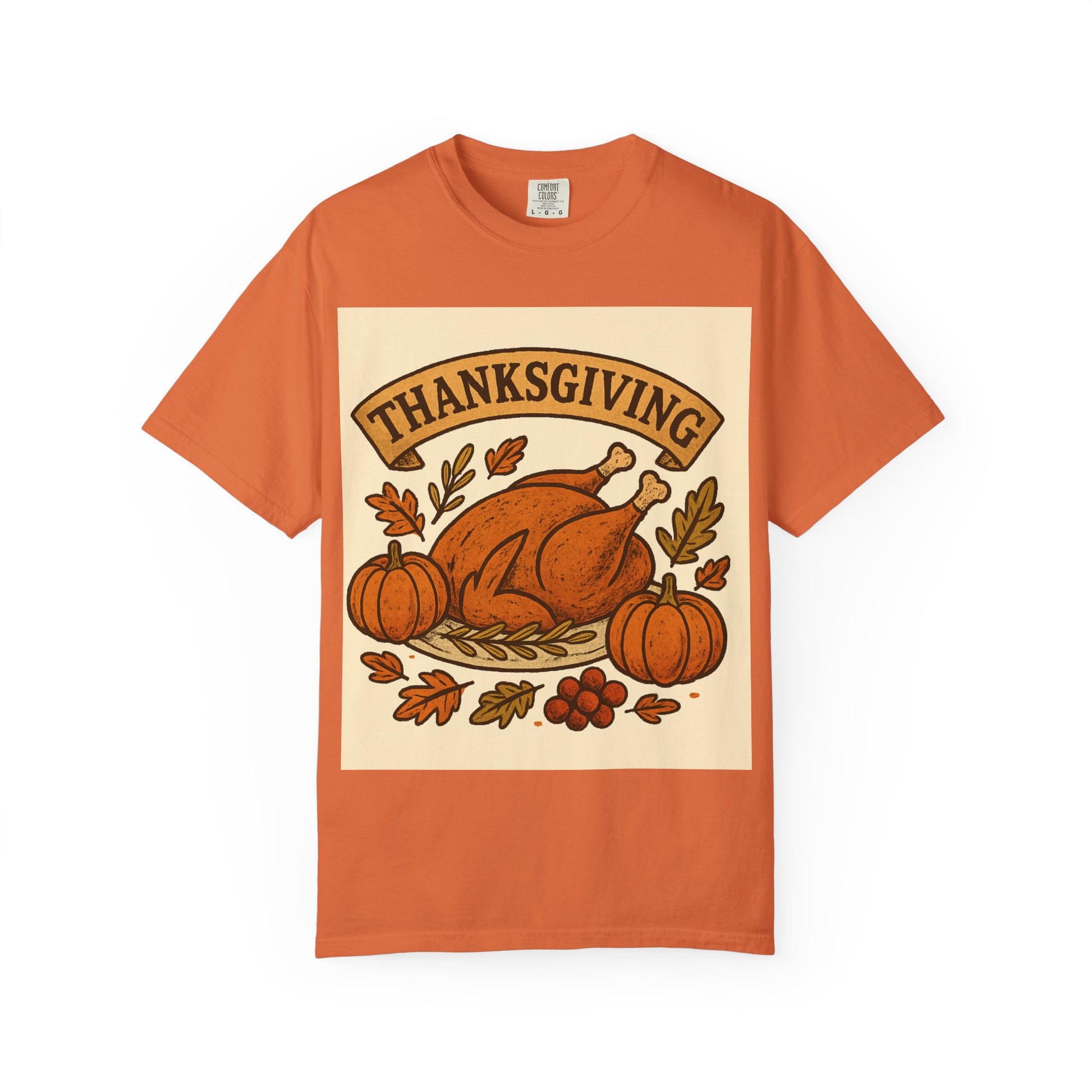 Thanksgiving Turkey Tee — Vintage Fall Harvest Graphic T-Shirt