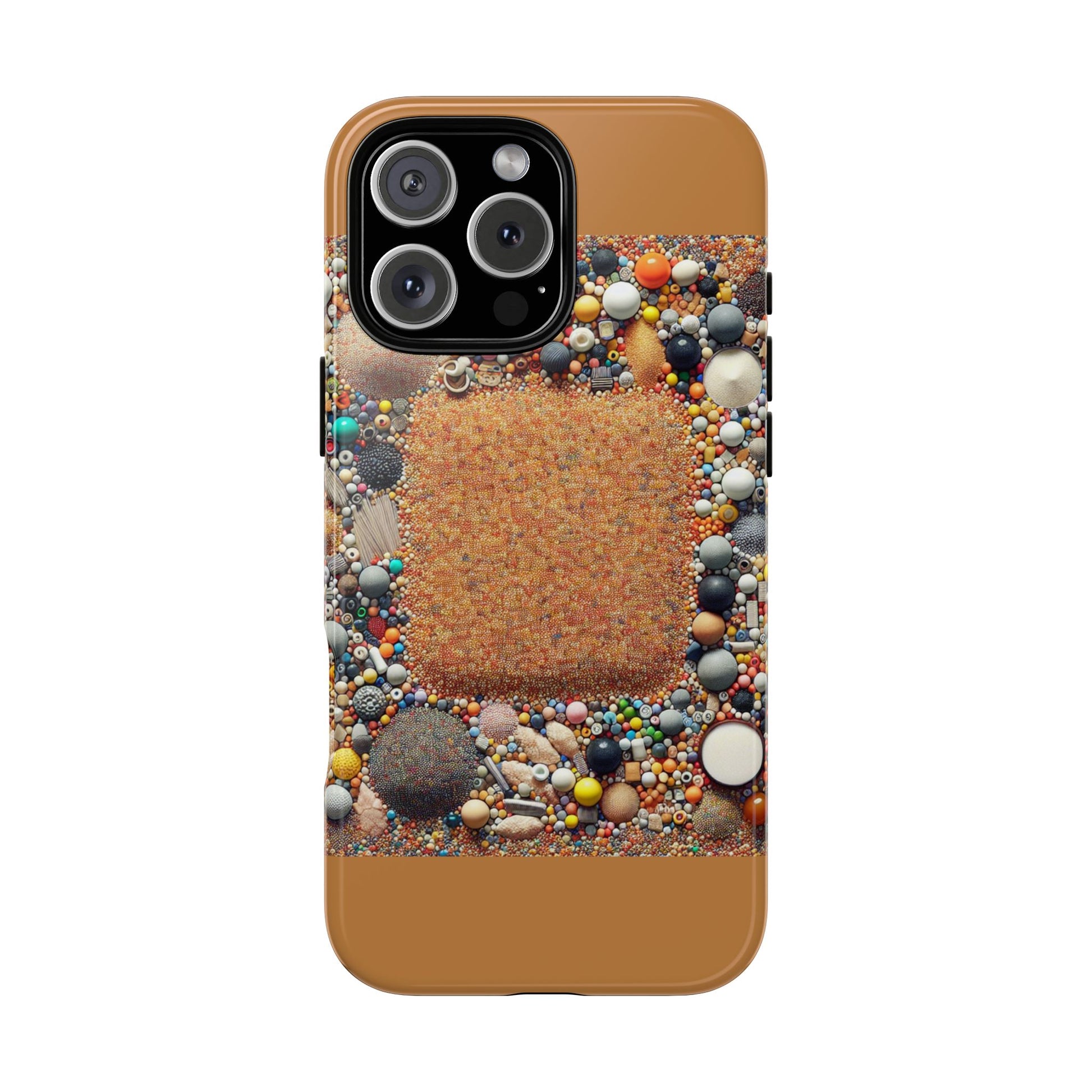 Colorful Phone Case with Unique Texture, Tough Case, Phone Accessory, Trendy Design, Gift for Tech Lovers, Durable Protection