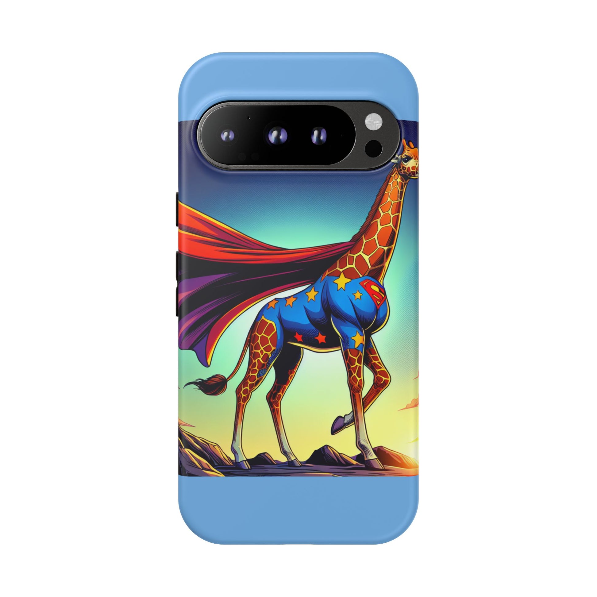 Superhero Giraffe Phone Case | Tough Cases, Unique Gifts, Animal Lover Accessories, Fun Tech Protectors, Cute Phone Covers, Birthday Gift