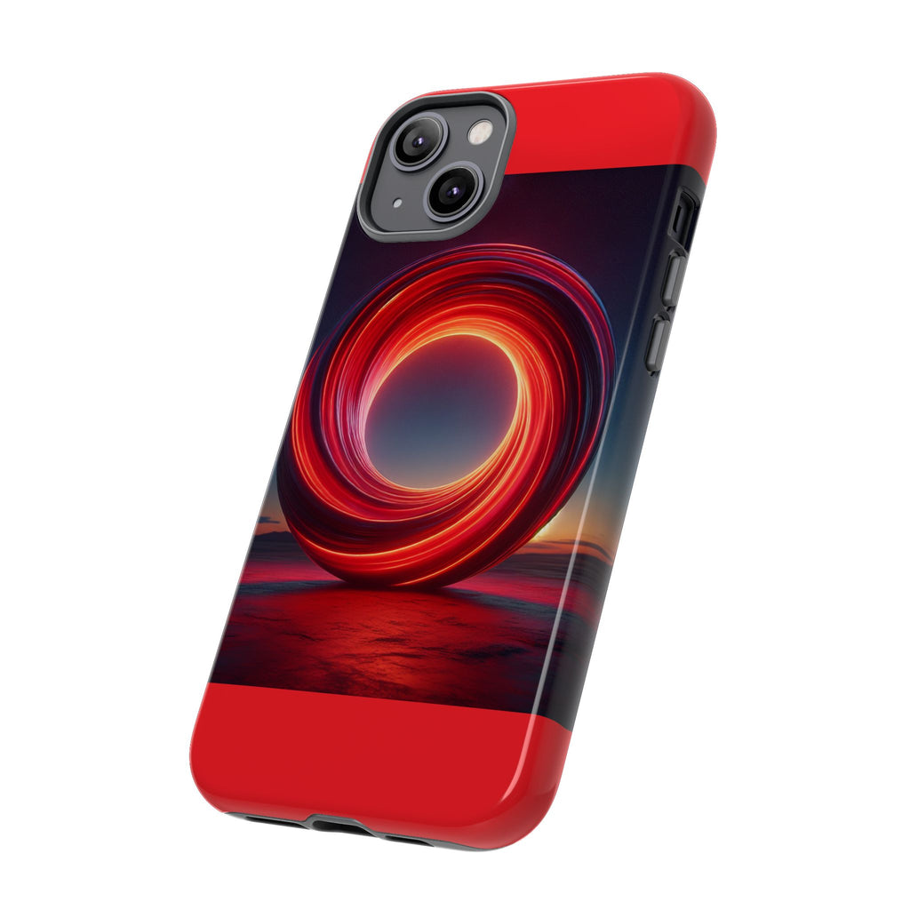 Vibrant Phone Case with Abstract Design, Tough Cases for Tech Lovers, Sleek Protection, Gift for Friends, Customizable Mobile Accessory