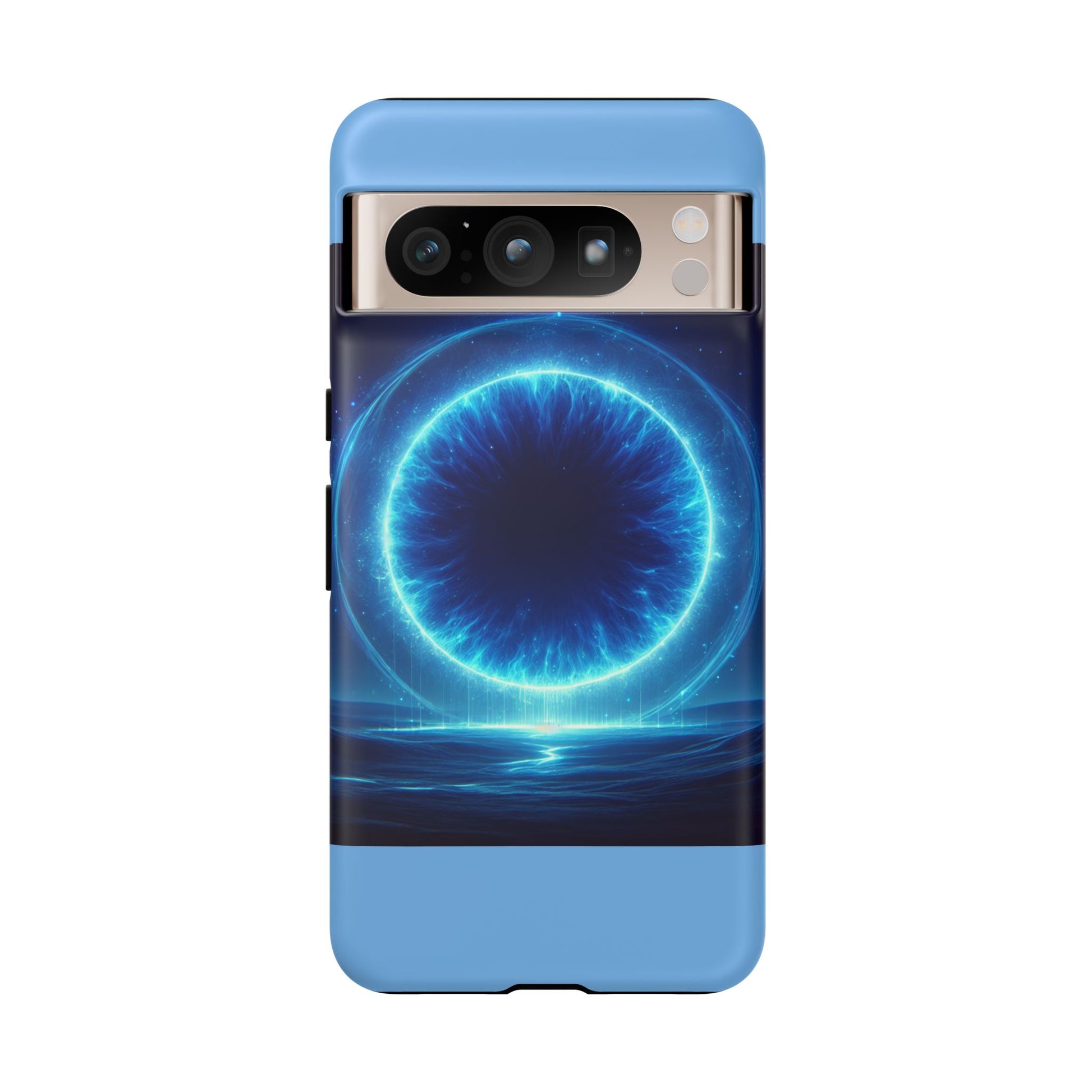 Blue Galaxy Phone Case, Tough Phone Cover, Cosmic Protection Case, Space Design, Gift for Space Lovers
