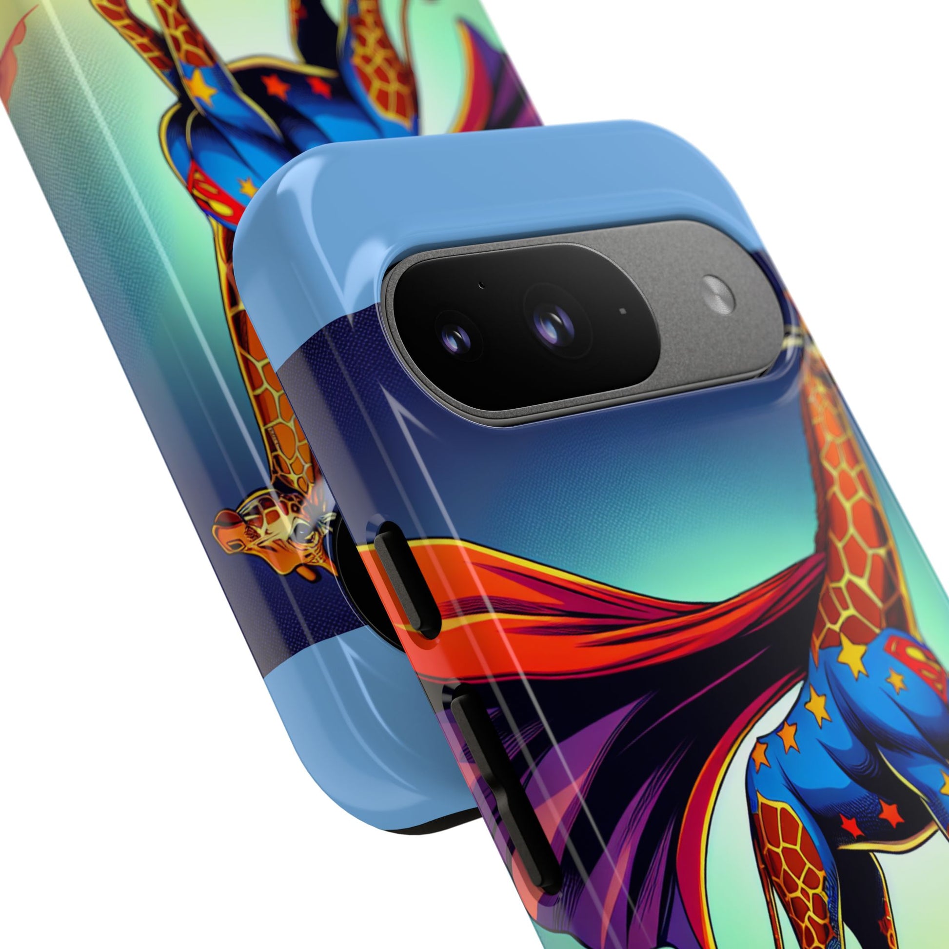 Superhero Giraffe Phone Case | Tough Cases, Unique Gifts, Animal Lover Accessories, Fun Tech Protectors, Cute Phone Covers, Birthday Gift