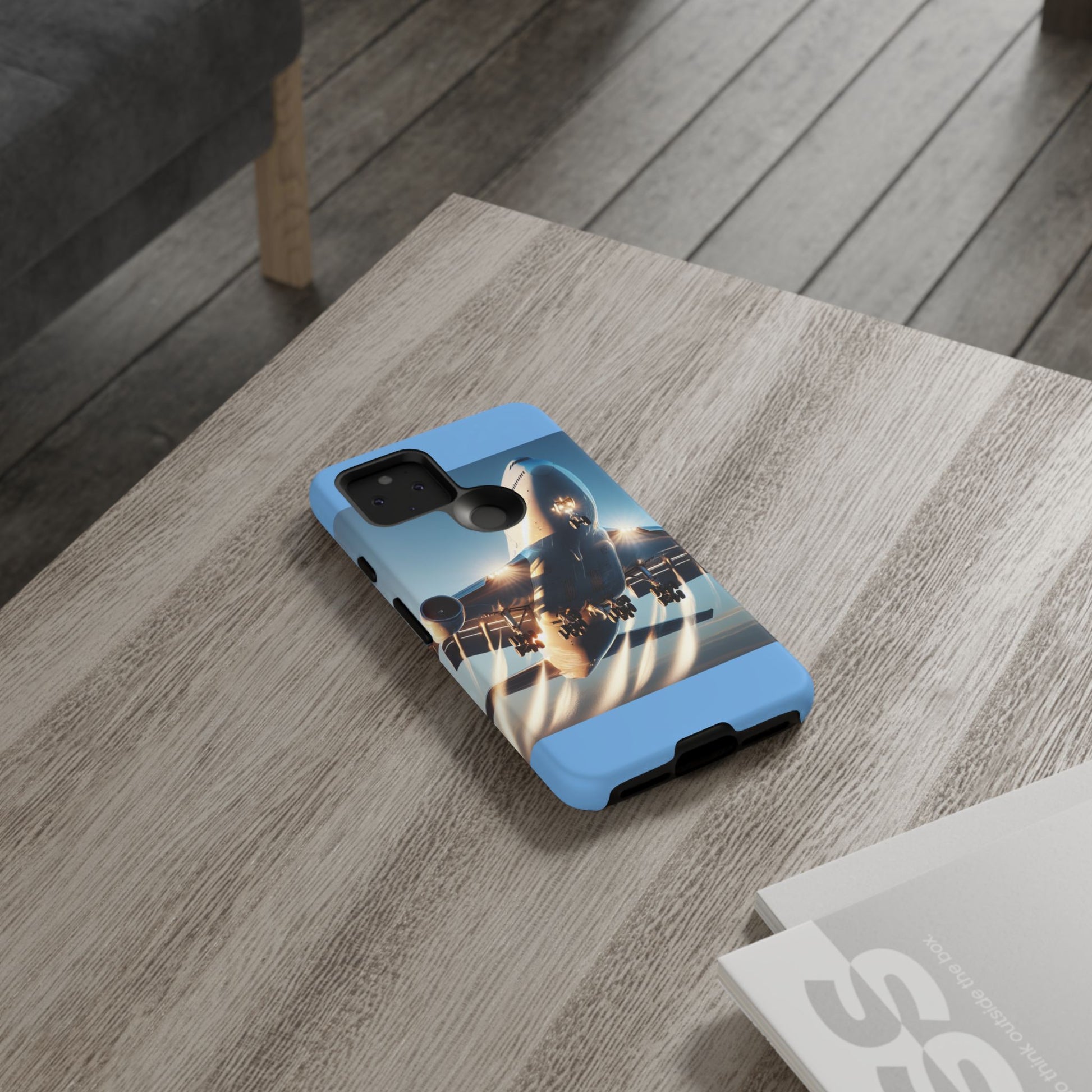 Aviation Phone Case, Tough Protection for Travelers, Airplane Lover Gift, Stylish Cell Cover, Adventure Ready Accessories