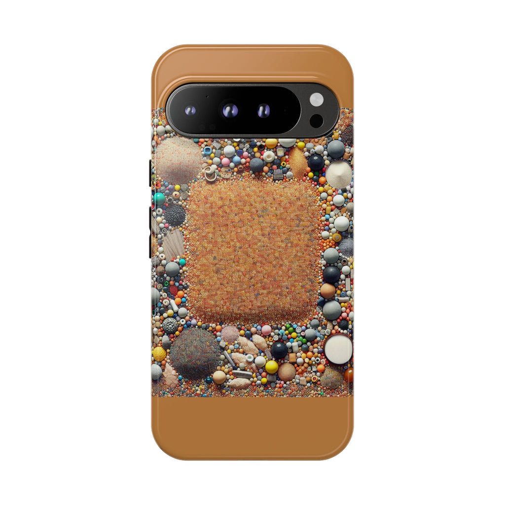 Colorful Phone Case with Unique Texture, Tough Case, Phone Accessory, Trendy Design, Gift for Tech Lovers, Durable Protection