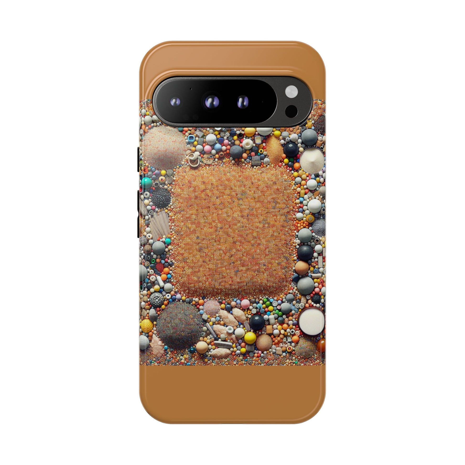 Colorful Phone Case with Unique Texture, Tough Case, Phone Accessory, Trendy Design, Gift for Tech Lovers, Durable Protection
