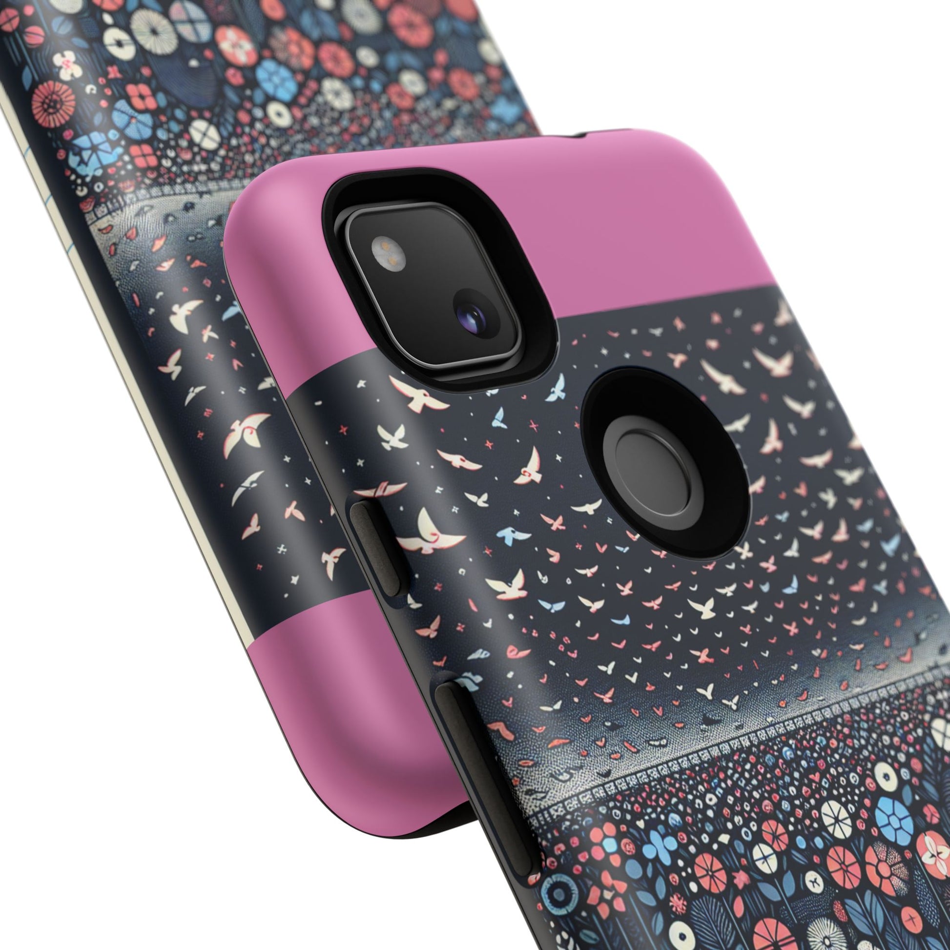 Floral Phone Case, Tough Cases for iPhone, Nature-Inspired Design, Gift for Her, Stylish Protection, Trending Accessory
