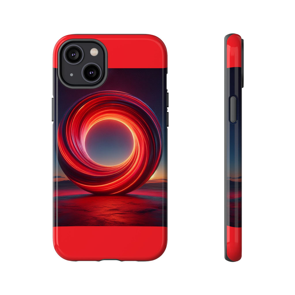 Vibrant Phone Case with Abstract Design, Tough Cases for Tech Lovers, Sleek Protection, Gift for Friends, Customizable Mobile Accessory