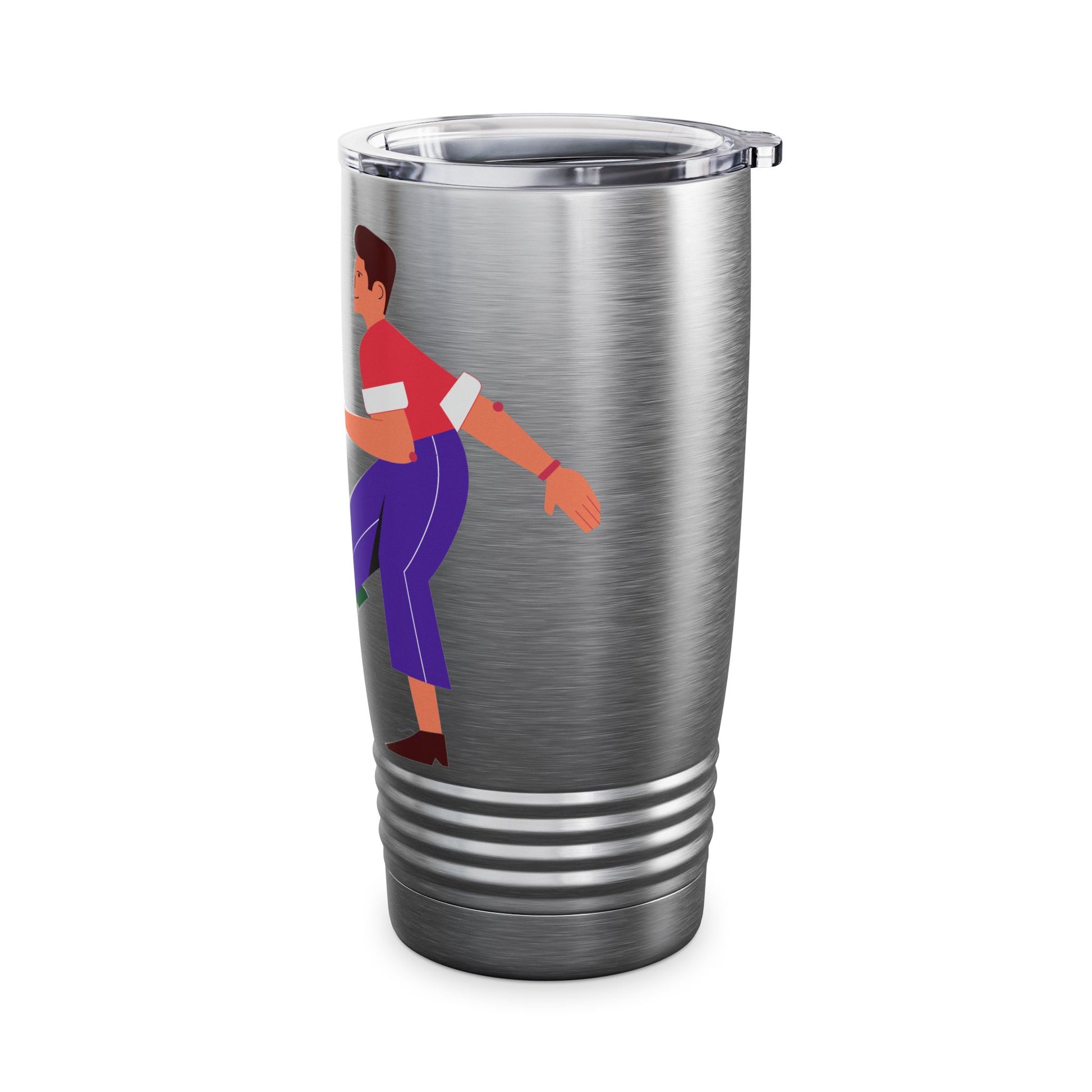Dance-Inspired 20oz Tumbler, Fun and Stylish Travel Mug, Gift for Dancers, Perfect for Parties and Celebrations