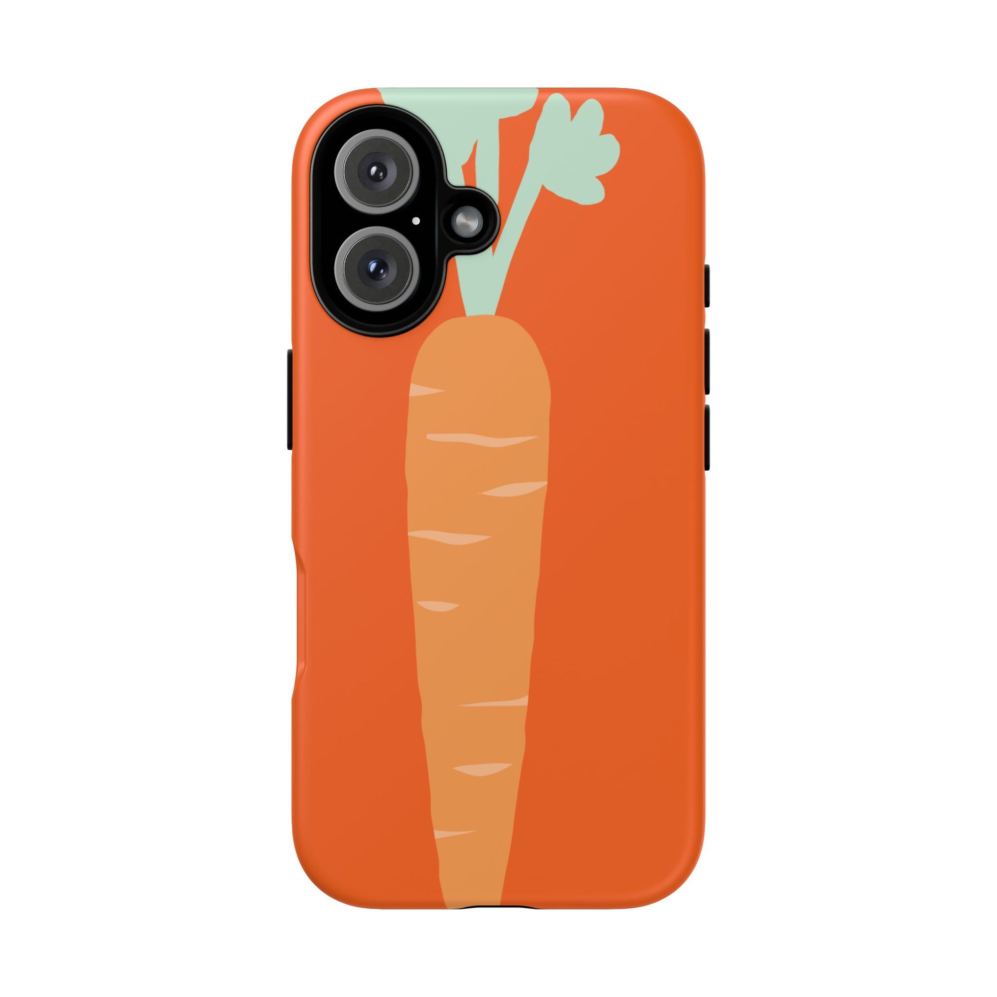 Tough Cases Carrot Phone Case, Cute Smartphone Cover, Fun Gift for Garden Lovers, Fall Decor, Vegan Accessories, Colorful Case