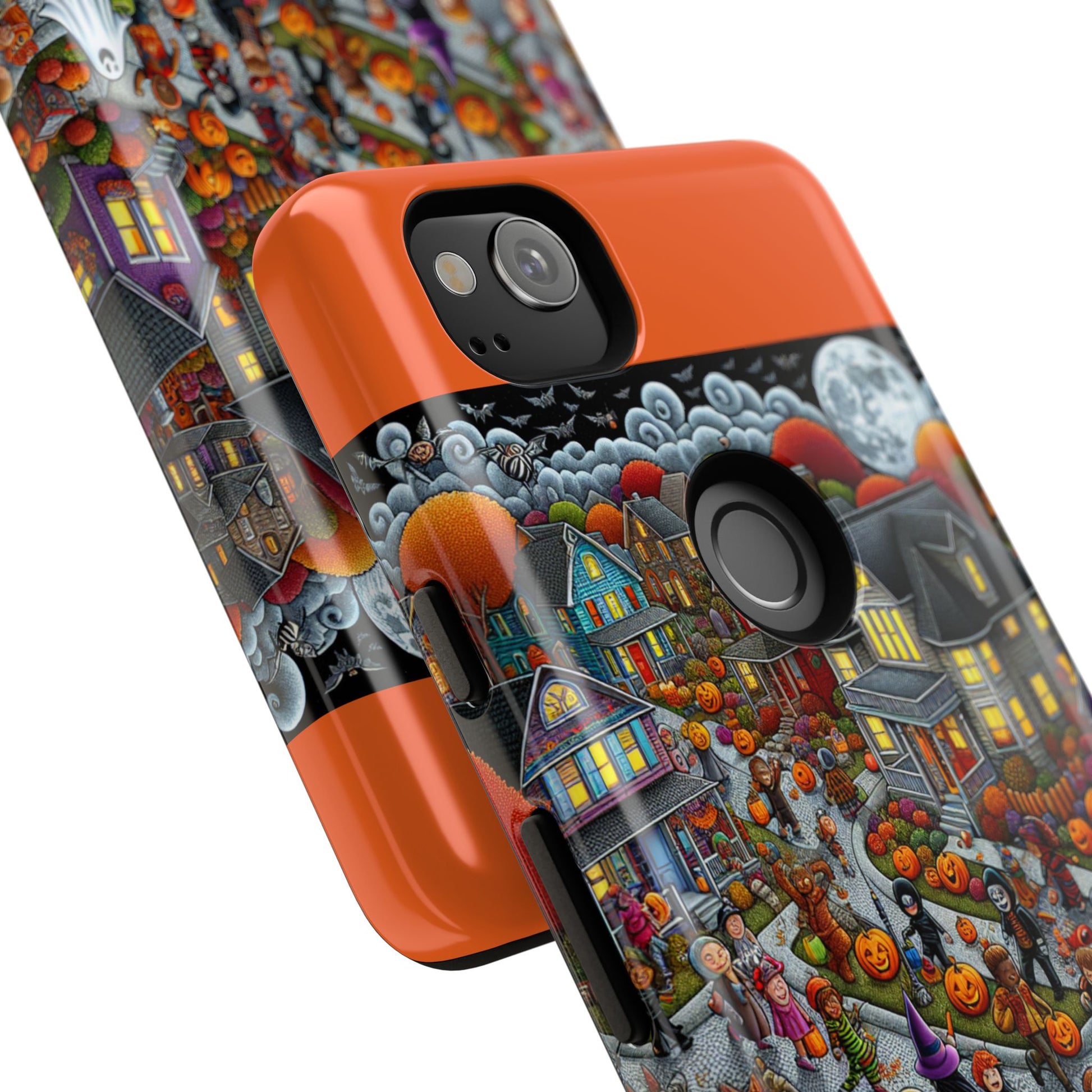 Halloween Phone Case, Tough Cases for Spooky Season, Fall Decor, Trick or Treat, Pumpkin Lovers, Ghost Design