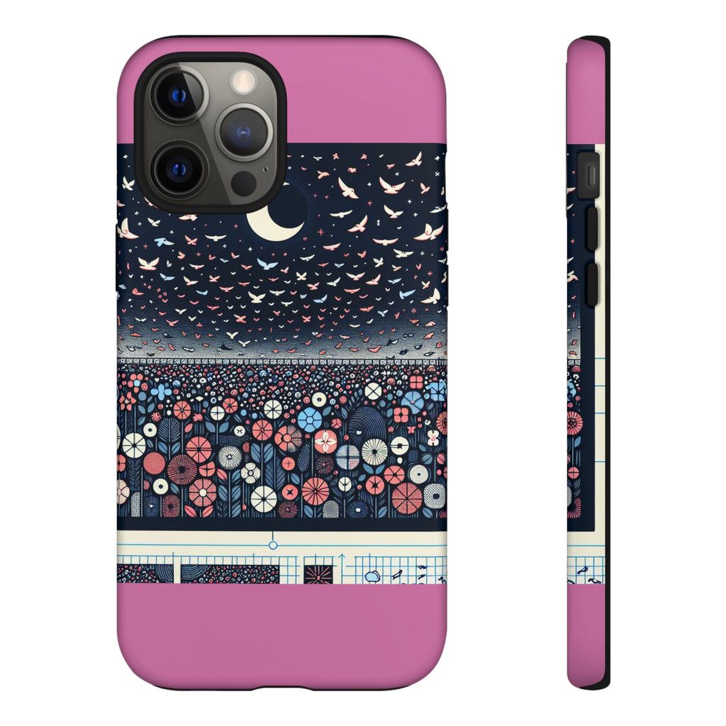 Floral Phone Case, Tough Cases for iPhone, Nature-Inspired Design, Gift for Her, Stylish Protection, Trending Accessory