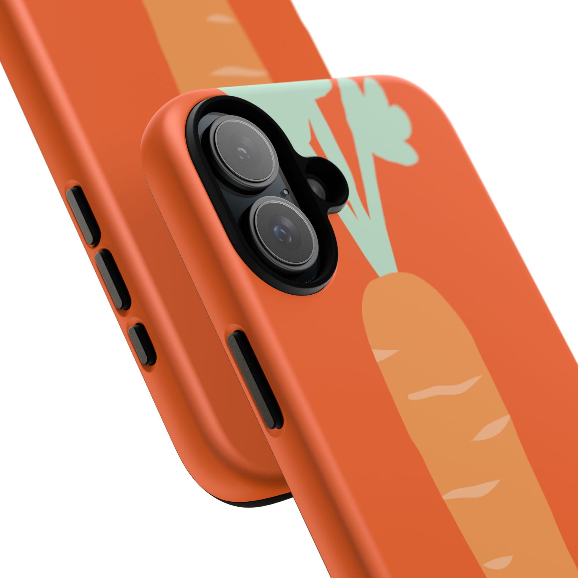 Tough Cases Carrot Phone Case, Cute Smartphone Cover, Fun Gift for Garden Lovers, Fall Decor, Vegan Accessories, Colorful Case