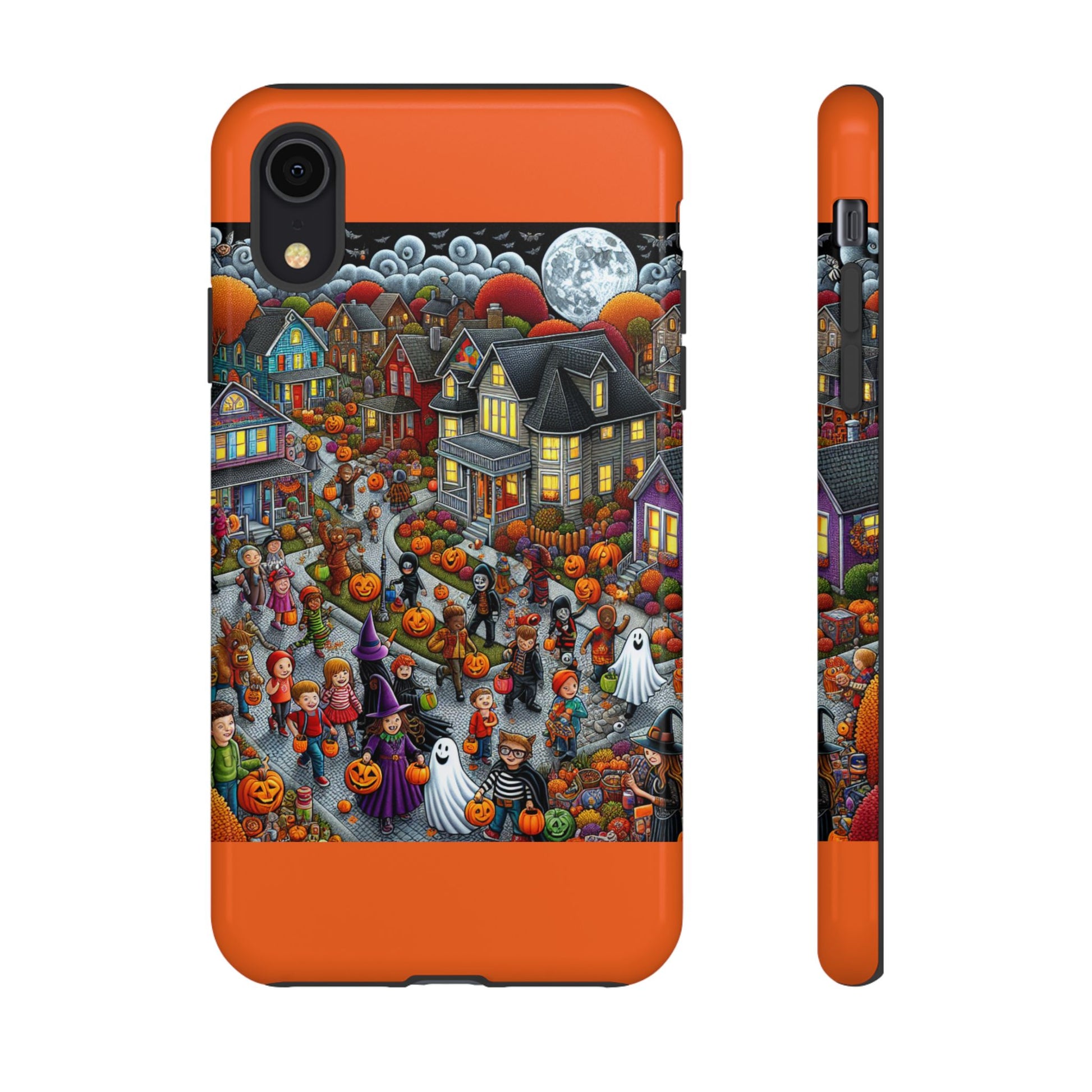 Halloween Phone Case, Tough Cases for Spooky Season, Fall Decor, Trick or Treat, Pumpkin Lovers, Ghost Design