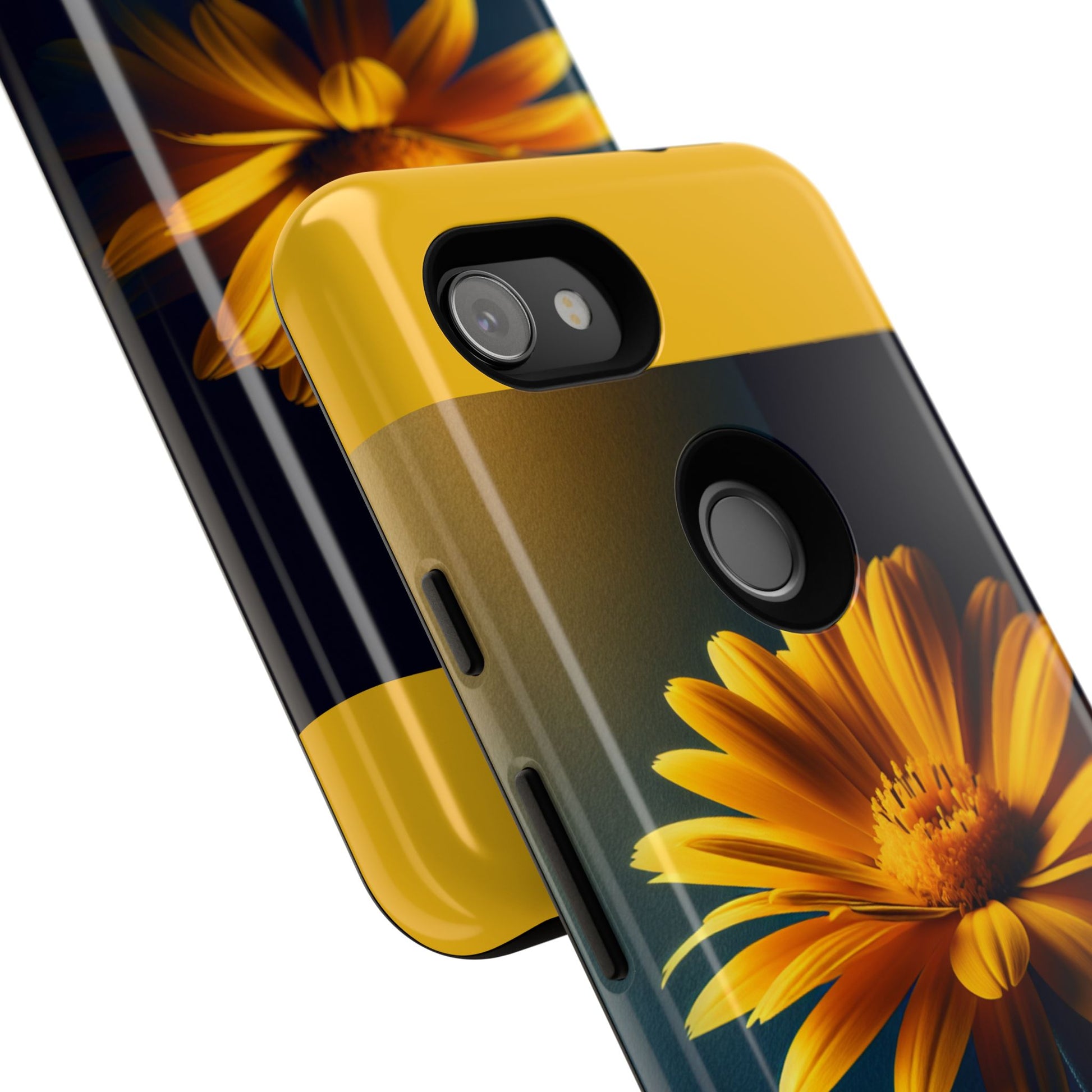 Bright Floral Phone Case | Tough Cases for Nature Lovers, Flower Design, Protective Cover, Gift for Her, Spring Accessories