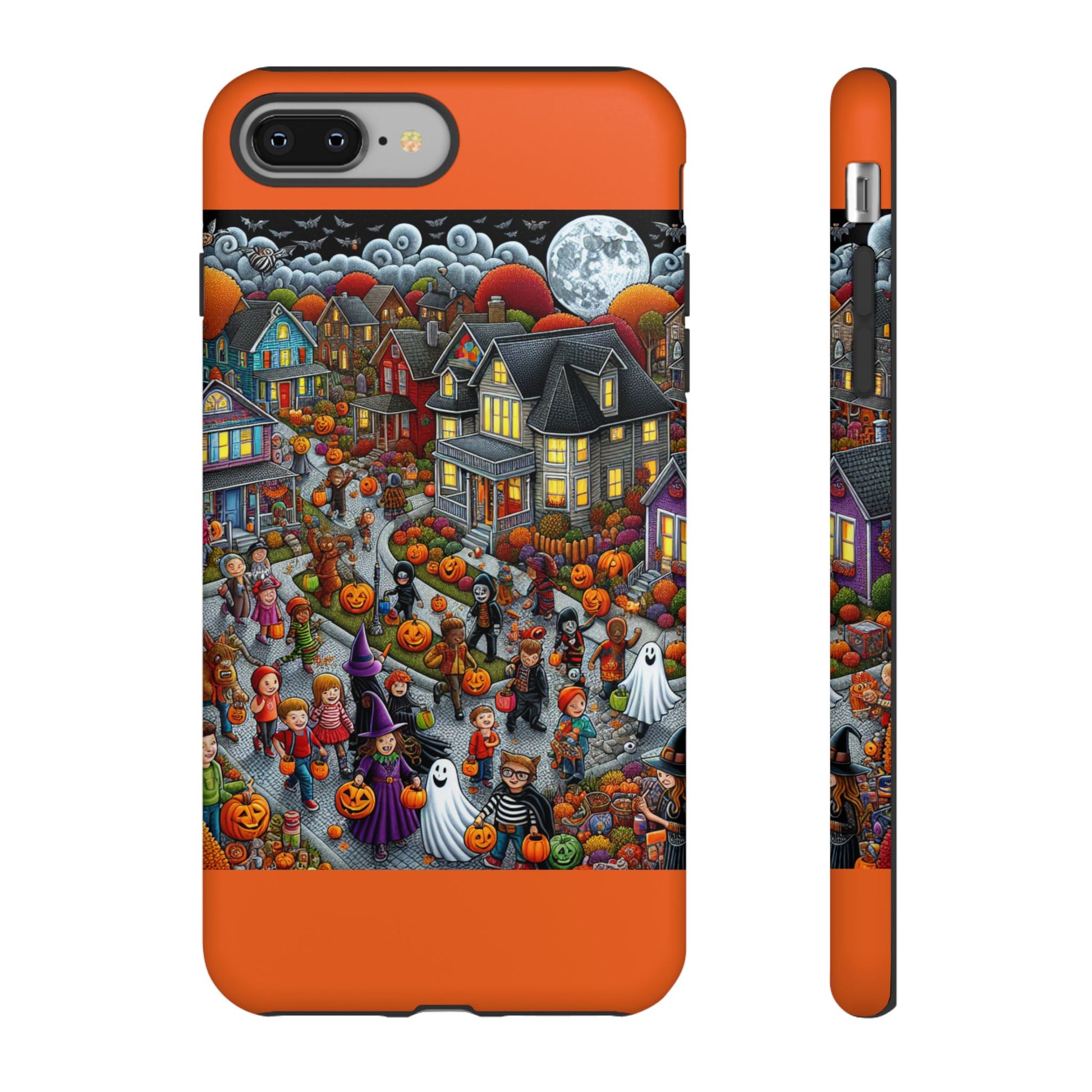 Halloween Phone Case, Tough Cases for Spooky Season, Fall Decor, Trick or Treat, Pumpkin Lovers, Ghost Design